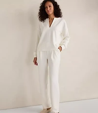 Haven Well Within Double Knit Split Neck Top