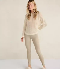 Haven Well Within Wool and Cashmere Pointelle Roll Neck Sweater