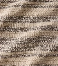 HWW CASHMERE NOVELTY STRIPE CREW