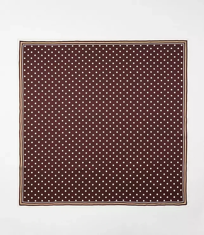 Dotted Square Scarf