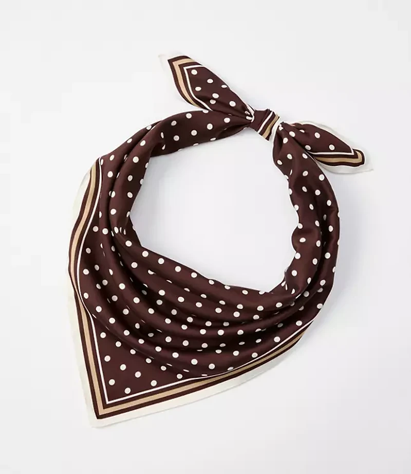 Dotted Square Scarf