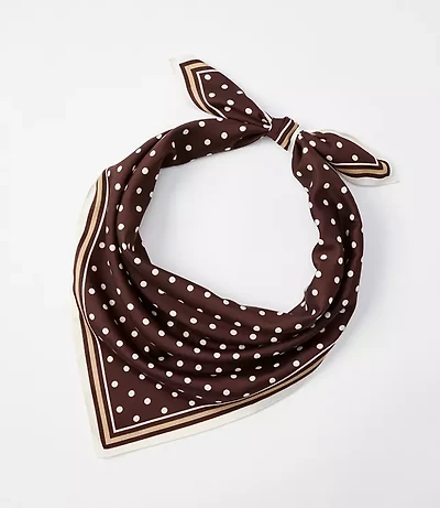 Dotted Square Scarf