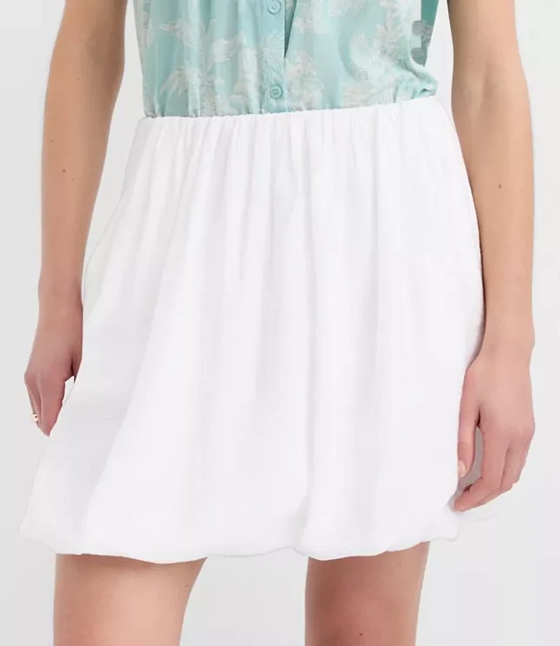 Bubble Mini Pocket Skirt