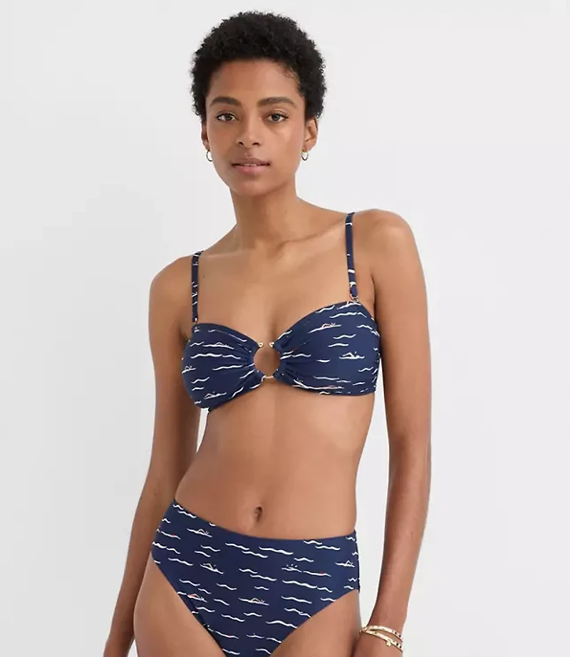 LOFT Beach Open Ring Bikini Top