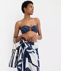 LOFT Beach Open Ring Bikini Top