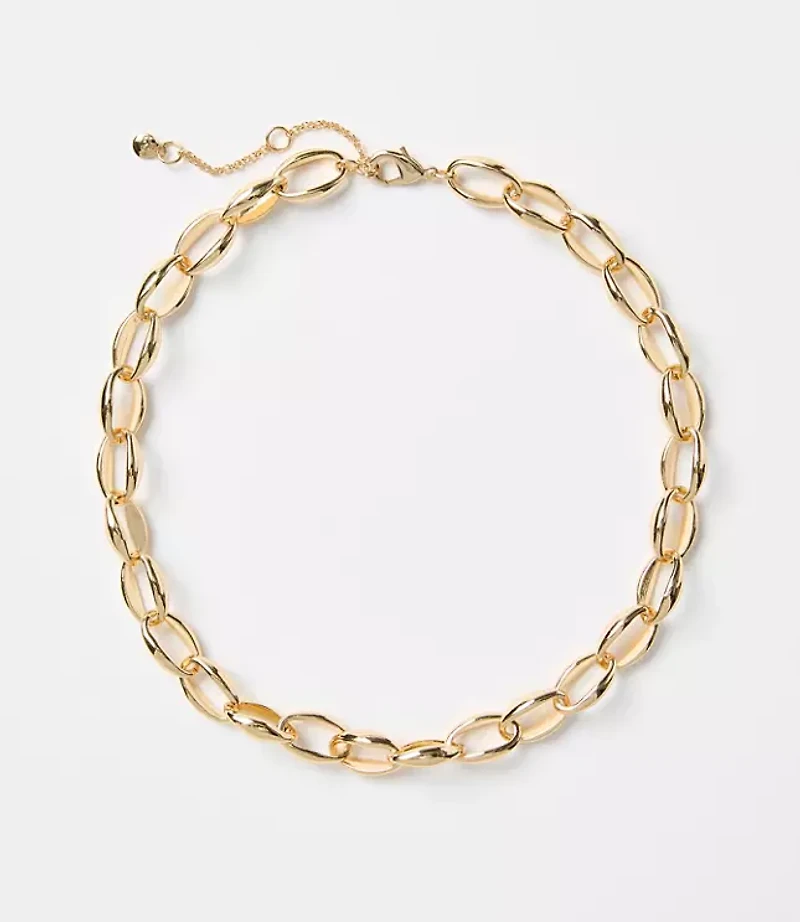 Chunky Chain Link Necklace