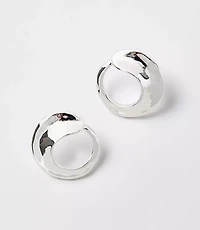 LOFT Versa Open Hoop Earrings