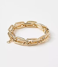 Chain Link Stretch Bracelet