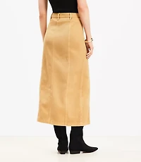 Utility Pocket Midi Skirt