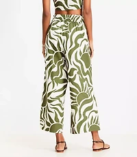 LOFT Beach Sunny Linen Blend Wide Leg Pants