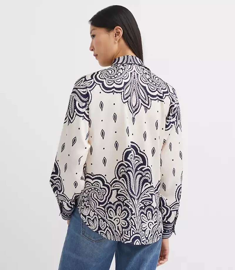 Paisley Everyday Tunic Shirt