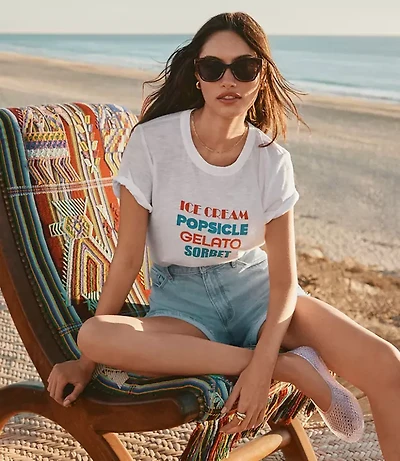 Ice Cream Everyday Crew Tee