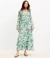 Gardenia Ruffle Maxi Dress
