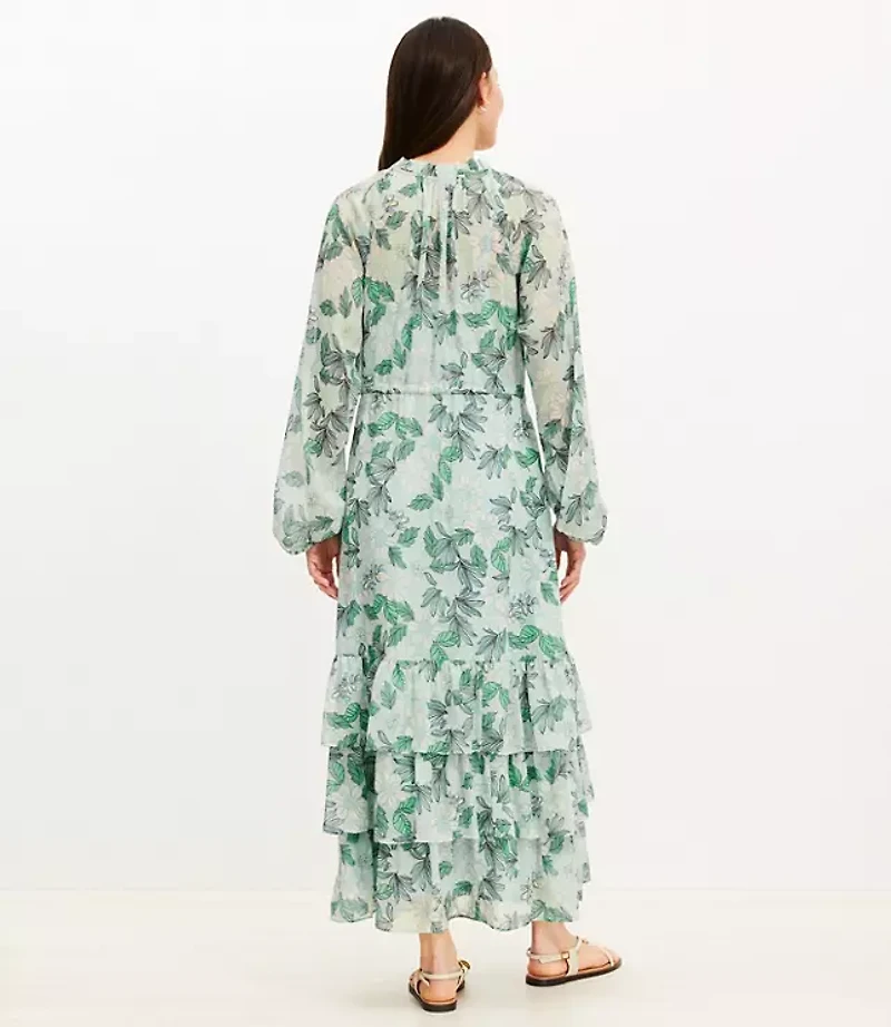 Gardenia Ruffle Maxi Dress