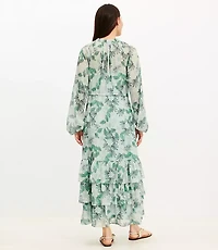Gardenia Ruffle Maxi Dress
