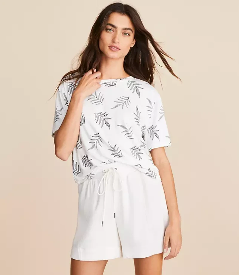 Lou & Grey Leafed Essential Modal Tee