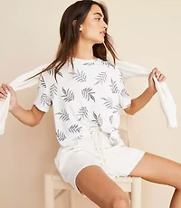 Lou & Grey Leafed Essential Modal Tee