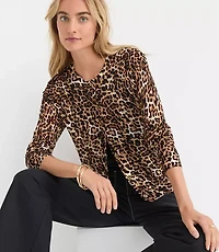 Leopard Print Cardigan