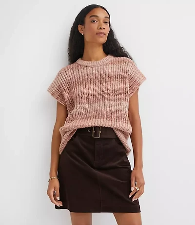 Spacedye Wedge Sweater
