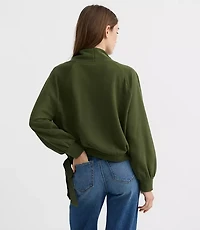 Side Tie Sweatshirt