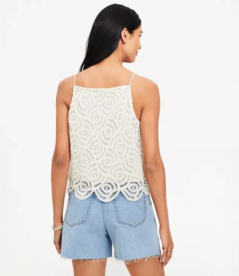 Crochet Lace Tank Top