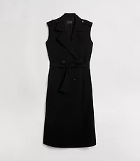 LOFT Versa Crepe Drape Trench Vest