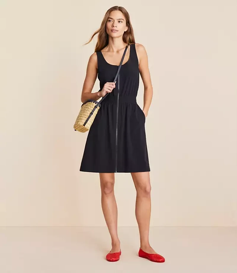 Lou & Grey Wanderweave Utility Pocket Dress
