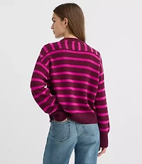 Stripe Oversized Cashmere Sweater
