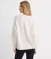 Elliptical Hem Sweater