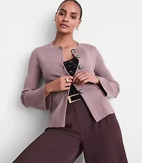 LOFT Versa Front Split Cardigan