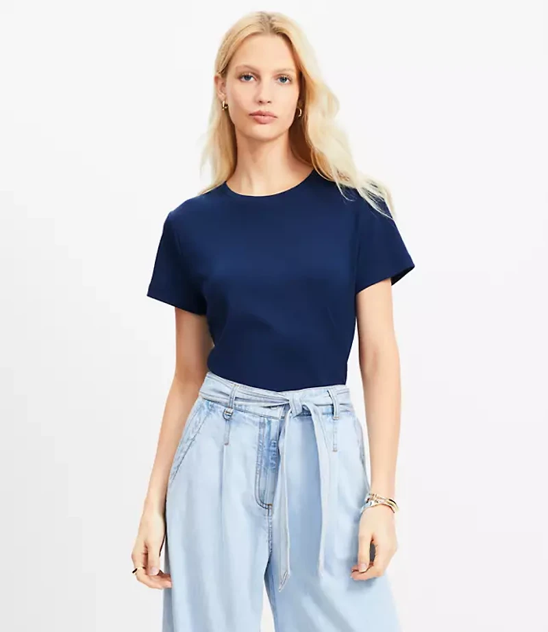 Perfect Ribbed Baby Tee