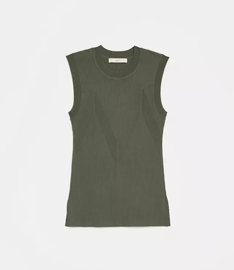 LOFT Versa Ribbed Shell