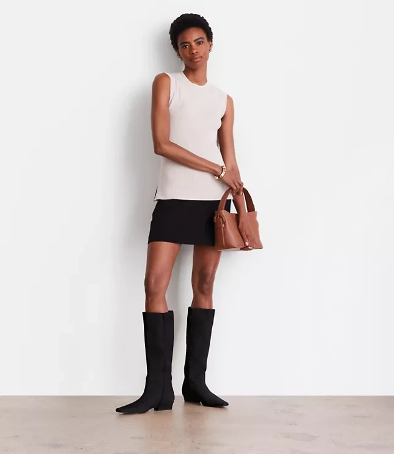 LOFT Versa Ribbed Shell