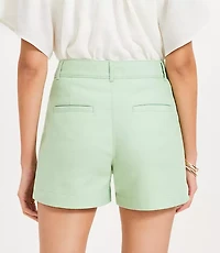 Petite Palmer Shorts in Twill