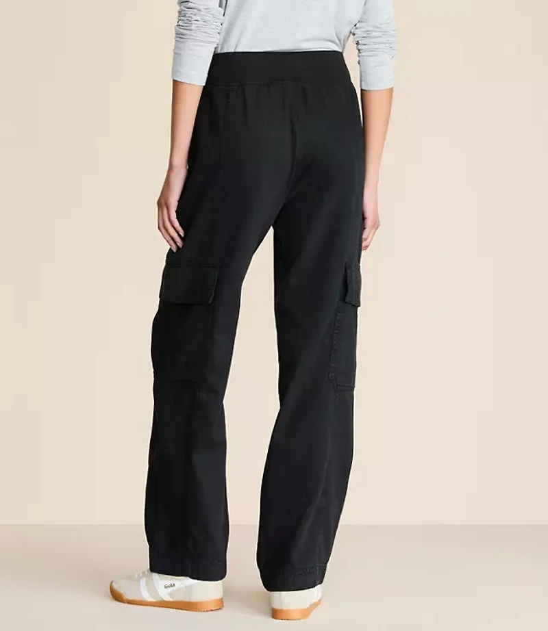 Lou & Grey Straight Leg Cargo Pants