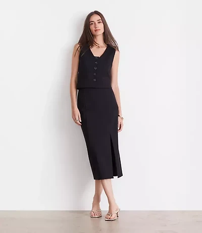 LOFT Versa Ponte Pocket Vest