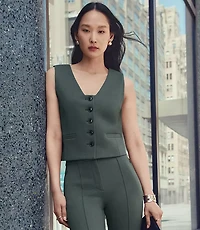 LOFT Versa Ponte Pocket Vest