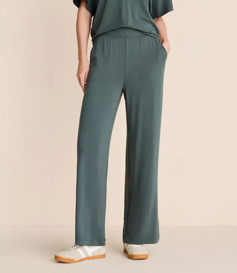 Petite Lou & Grey Signaturesoft Wide Leg Pants