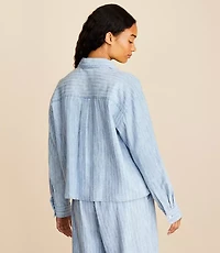Lou & Grey Striped Pocket Shirt