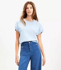 Refined Wedge Sweater Tee