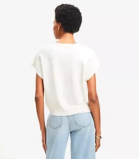 Refined Wedge Sweater Tee