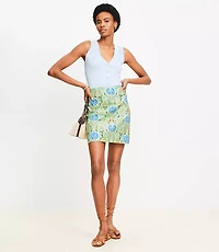 Petite Garden Mini Skirt