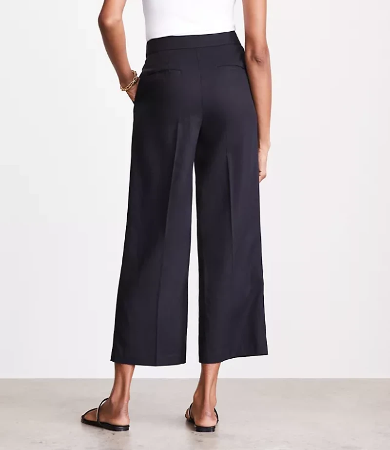 LOFT Versa Pure Spun Cropped Stovepipe Pants