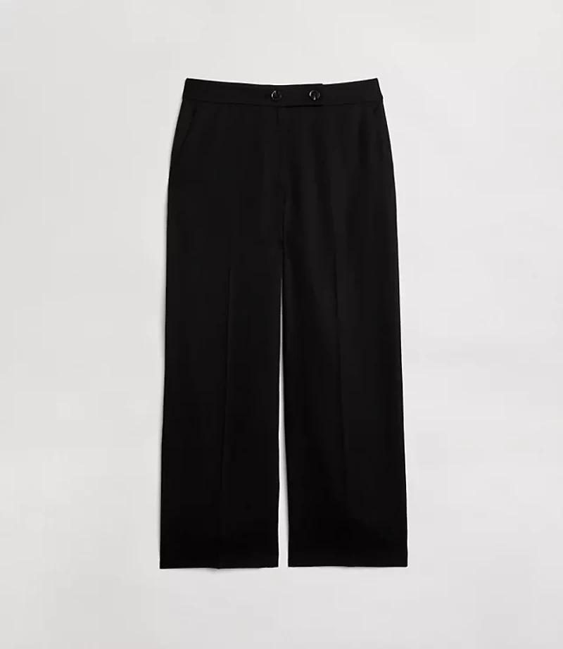 LOFT Versa Pure Spun Cropped Stovepipe Pants