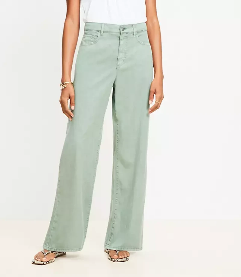 Petite Five Pocket Straight Pants