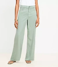 Petite Five Pocket Straight Pants