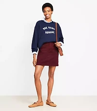 Petite Palmer Mini Pocket Skirt