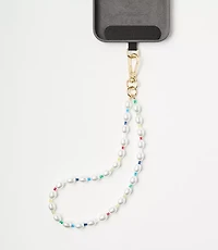 Pearlized Short Phone Chain