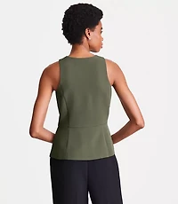 LOFT Versa Crepe Drape Halter Vest