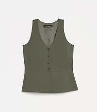 LOFT Versa Crepe Drape Halter Vest